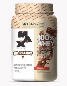 100 WHEY DE BUENÍSSIMO POTE MAX TITANIUM 900G Banca 12