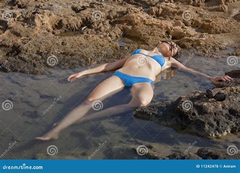 Drowning Woman Stock Photo Image Of Outdoor Emergency