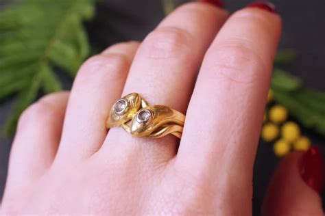 Victorian Double Snake Ring Maison Mohs