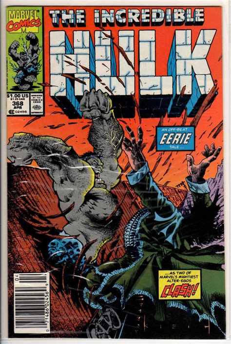 The Incredible Hulk Newsstand Edition Fn Vf Comic