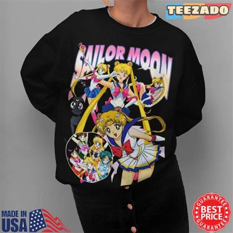 Sailor Moon Shirt Sailor Mars Anime Shirt Retro Anime 90s Vintage Rei