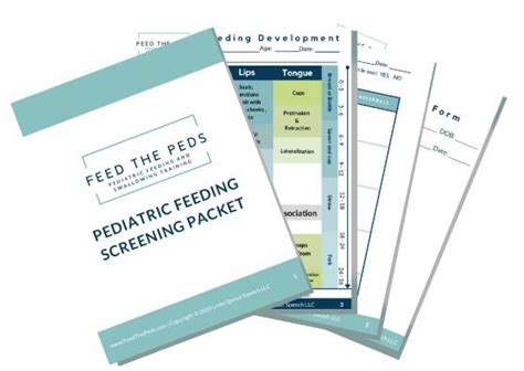 10 Pediatric Feeding Evaluation Template Perfect Template Ideas