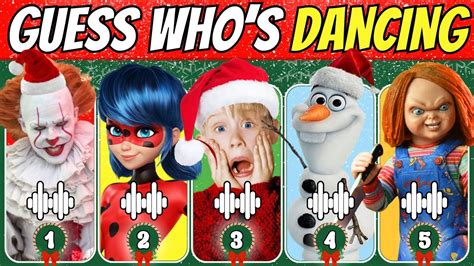 Can You Guess Who S Dancing Christmas Challenge Chucky Dbd