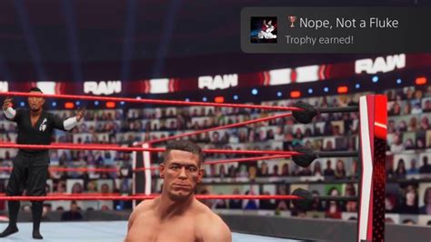 Nope Not A FlukeTrophy Guide How To Leverage Pin WWE 2K23