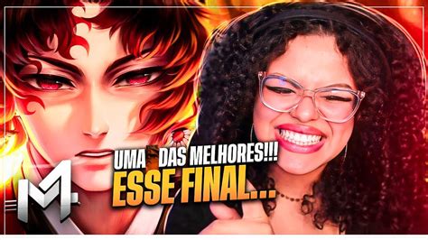 REACT M4RKIM Yoriichi Kimetsu No Yaiba Sol Da Noite YouTube