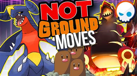 Ground Type Pokemon Moves Are Confusing Gnoggin YouTube