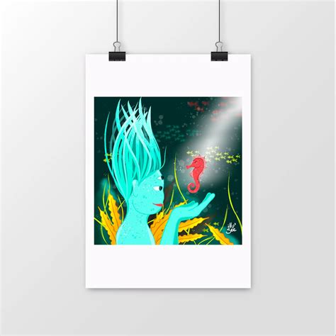 Poster Underwater A4 - Etsy