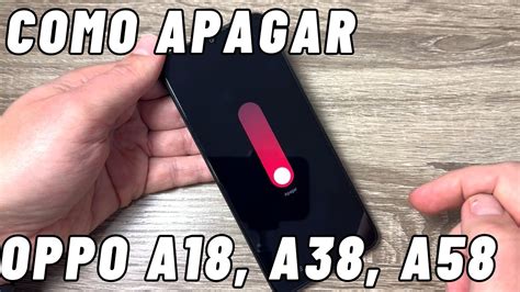 Cómo reiniciar y apagar Oppo A18 A38 A58 A78 YouTube