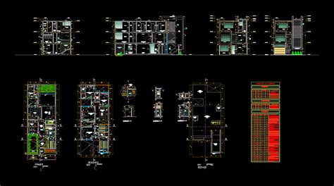 Two Story House Dwg Block For Autocad • Designs Cad