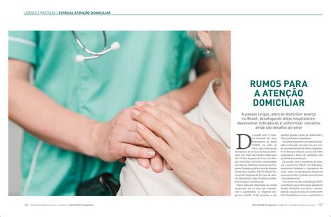 Atenção Domiciliar Tem Especial Na Revista Healthcare Management Nº 60