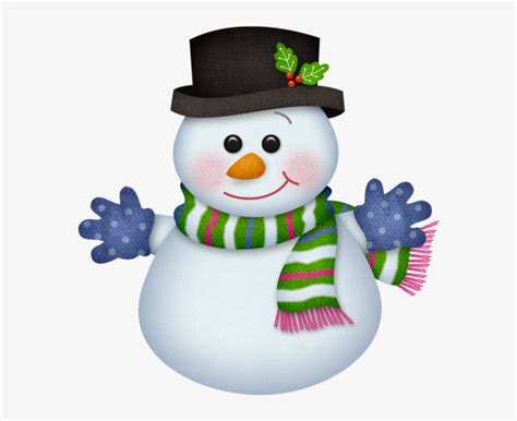 Snowman Clipart January Boneco De Neve De Natal Free Transparent