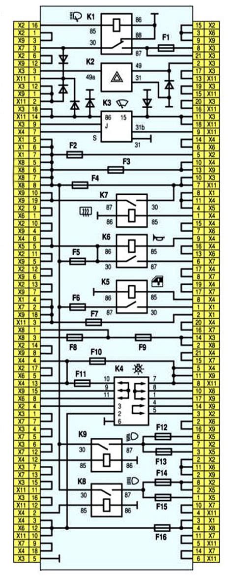 Ваз 2114 схема монтажного блока инжектор – -2113, 2114, 2115. . — ПЕЖО ...