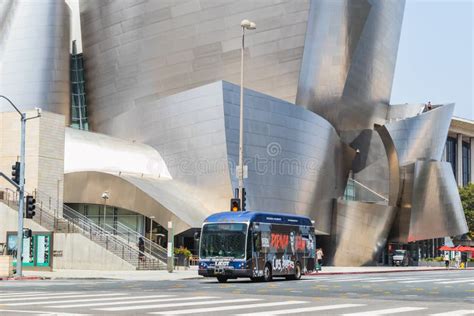 Walt Disney Concert Hall In Downtown Los Angeles California United