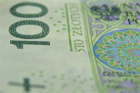 Zamknięcie Kasy Papierowej W Banknotach Polskich Zdjęcie Stock Obraz