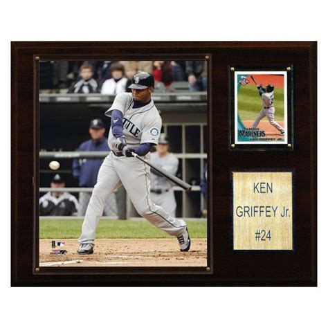 Mlb 12 X 15 In Ken Griffey Jr Seattle Mariners Player Plaque