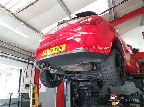 Seat Ibiza Cupra Tsi Carbon Cleaning Exhaust Dku Performance