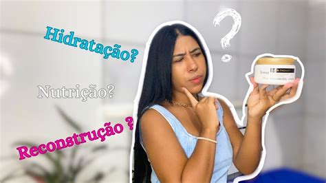 Como Saber Se A M Scara E De Nutri O Hidrata O Ou Restaura O Youtube