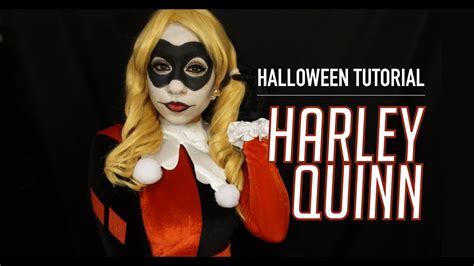 Harley Quinn Halloween Tutorial Makeup And Costume Youtube