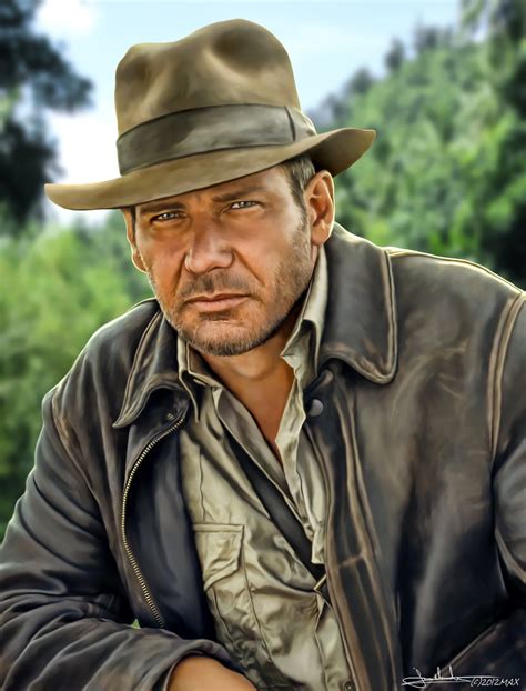 Indiana Jones - Harrison Ford by MaxHitman on DeviantArt