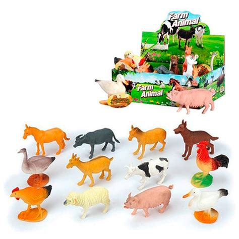 Animales Bote Con Accesorios Infantiles Figuras De Animales Juguetes