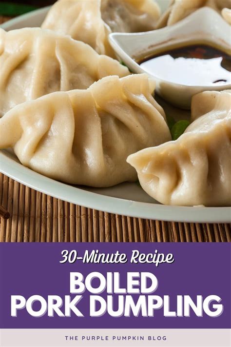 Easy Chinese Boiled Pork Dumplings For Chinese New Year