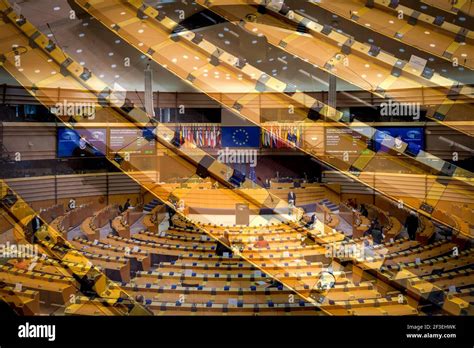 Plenary Session In The European Parliament Brussels On 11 03 2021