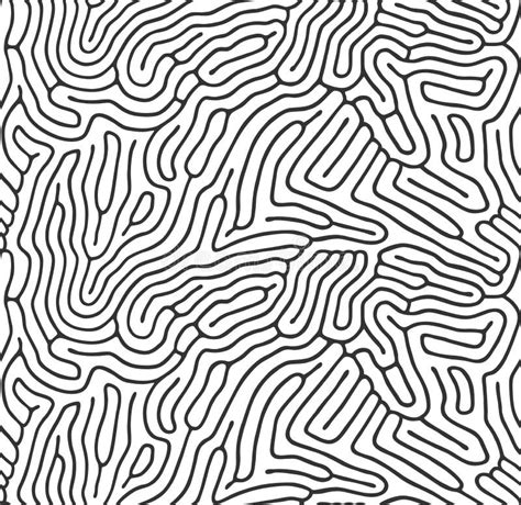 Seamless Maze Pattern Stock Vector Illustration Of Mazes 10202336