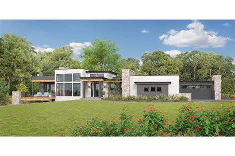 Modern Home Plan - 2-5 Bedrms, 2.5-5 Baths - 2563-4778 Sq Ft - #161-1196