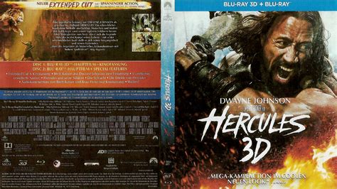 Hercules Blu-Ray 3D DVD Cover | German DVD Covers