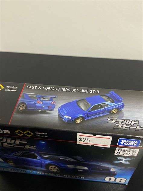 Tomica Premium Unlimited No Nissan Skyline R Gtr Fast And Furious