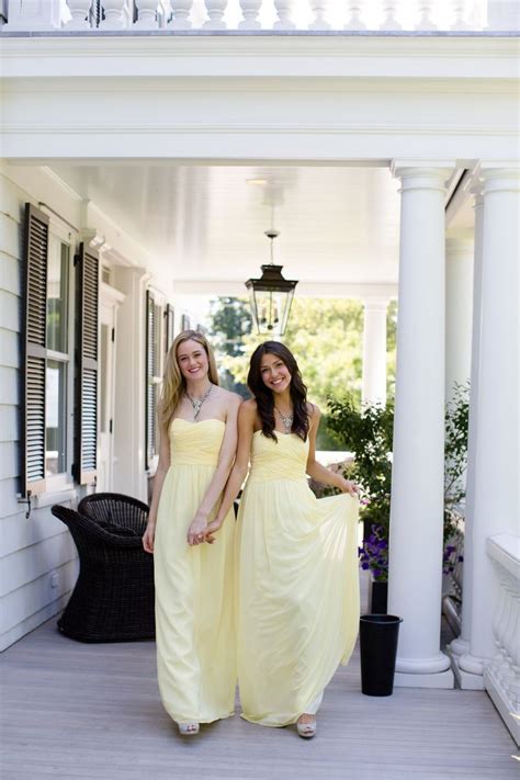 4 Lemon Color Bridesmaid Dresses 13 Lemon Bridesmaid Dresses