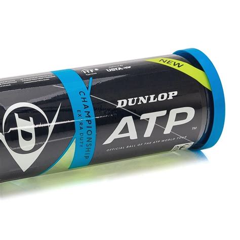 Bola De T Nis Dunlop Atp Championship Regular Duty Caixa Tubos