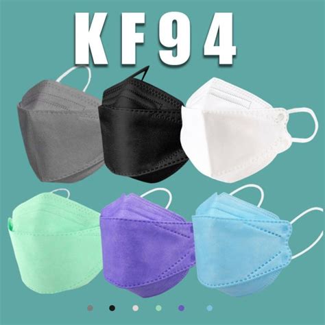 Mask KF94 Face Mask 3 Layer Non Woven Protection Filter 3D Anti Viral