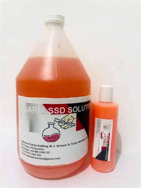 Best Grade Ssd Chemical Solution Manufacturer Exporter Wholesale