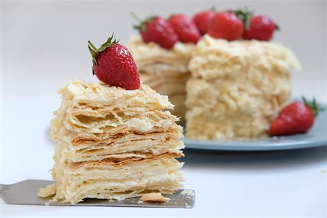 Classic Napoleon Cake Recipe Flaky Layers With Creamy Custard Filling