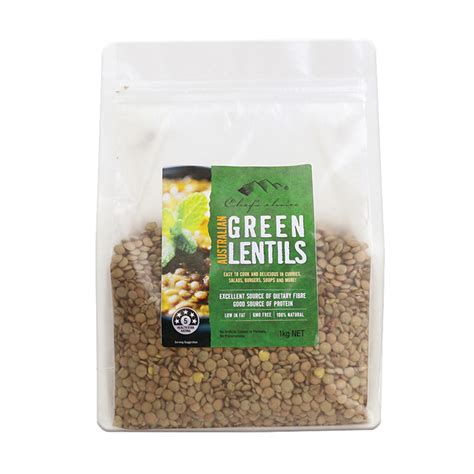 Australian Green Lentils Premium Gourmet Food