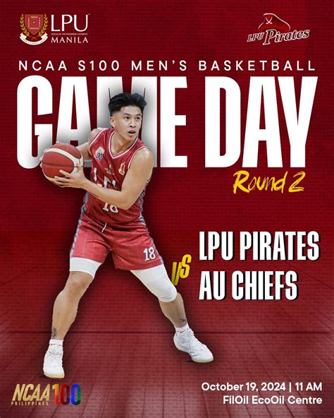 Lpu Pirates Vs Au Chiefs Game Day Round 2 Lyceum Of The