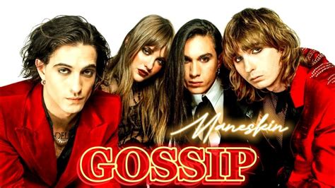 Måneskin Gossip Lyrics Tekst Youtube