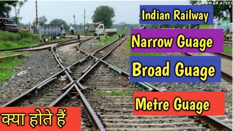 Indian Railway Signalling System Different Gauges Metre Gauge