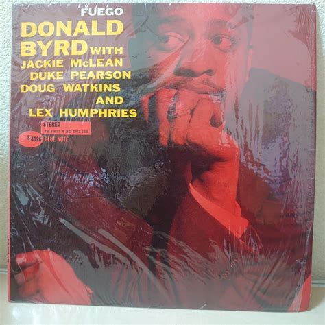 Yahoo Lp Donald Byrd Fuego Blue Note Usa St