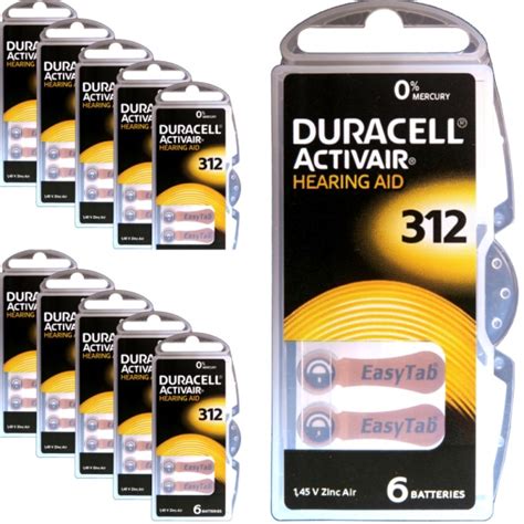 Duracell Activair Stycken H Rapparatsbatterier Fyndiq