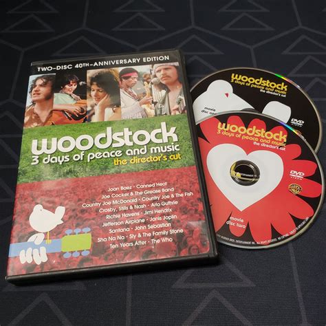 Woodstock: 3 Days of Peace and Music (DVD, 2-Disc Director's Cut) – All