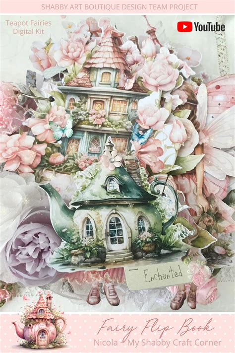 Crafting Whimsy with the New Teapot Fairies Kit - Shabby Art Boutique