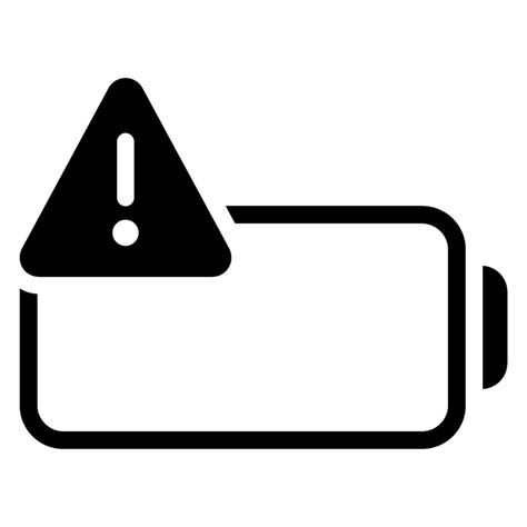 Battery Glyph Icon Vector Art At Vecteezy