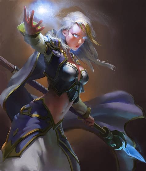 Wallpaper Fantasy Art Anime Person Mythology Jaina Proudmoore