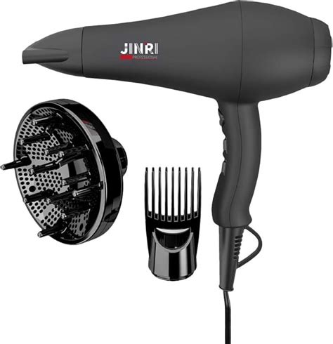 JINRI Hair Dryer Infrared Sterilization Professional Salon Ionic