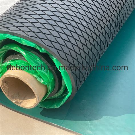 Professional Manufacturer Ceramic Rubber Laggong Diamond Pulley Lagging