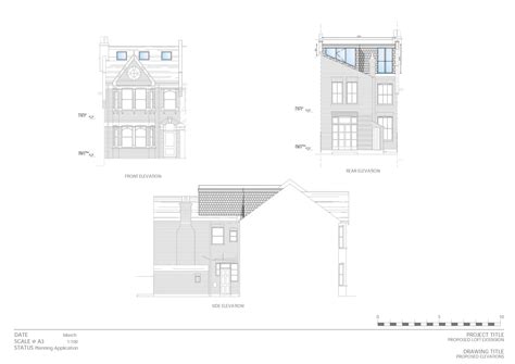 planning drawings  loft conversion