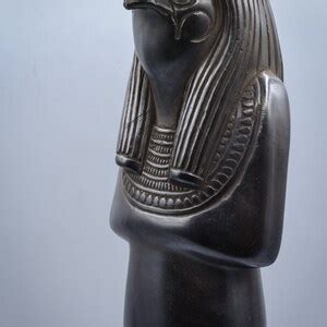 Unique Egyptian Art Statue Of Qebehsenuef Son Of Horus Heavy Etsy