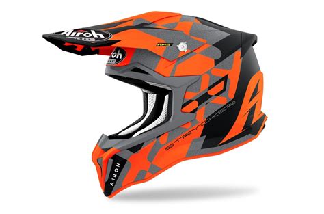 Iumoto Casco Strycker Xxx Orange Matt Airoh